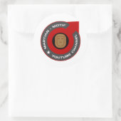 Sticker Rond Rendre la grandeur de Mars (Sac)
