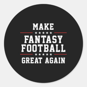 Sticker Rond Rendre le football d'Imaginaire super