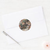 Sticker Rond Renoir French Luncheon Booking Party (Enveloppe)