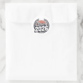 Sticker Rond Rentrée des classes 2026 pour les terminales (Sac)