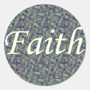 Sticker Rond Reounding faith
