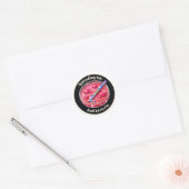 Sticker Rond Répandre la joie (Enveloppe)