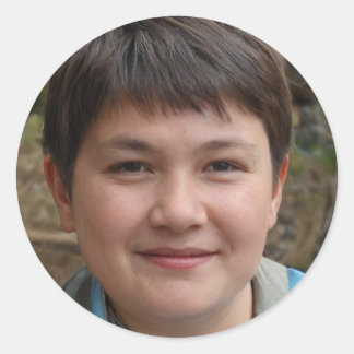 Sticker Rond Répandre l'amour partout