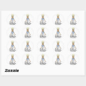 Sticker Rond repas chaud (Feuille)