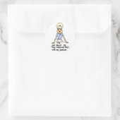 Sticker Rond repas chaud (Sac)