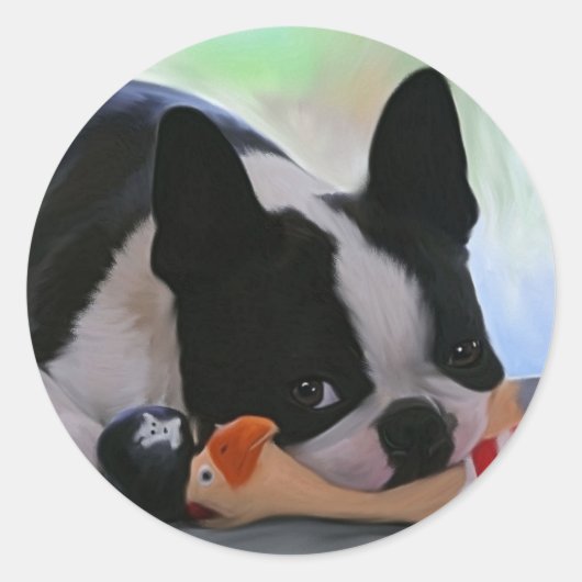 Sticker Rond Repose (Devant)