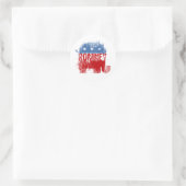 Sticker Rond Républicain ROMNEY (Sac)