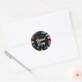 Sticker Rond Réservation Colorée 2 (Enveloppe)