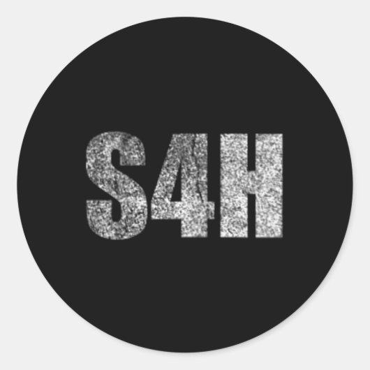 Sticker Rond Réservoir S4h (Devant)