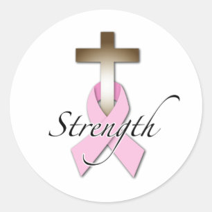 Sticker Rond résistance au cancer du sein