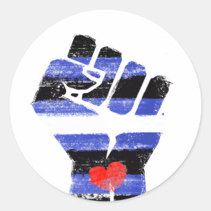Sticker Rond Résistance au cuir