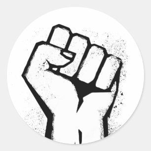 STICKER ROND RÉSISTER