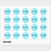 Sticker Rond Respirateur (Feuille)