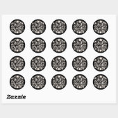 Sticker Rond Respire (Feuille)