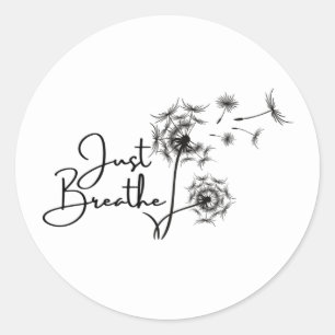 Sticker Rond Respire