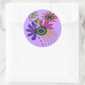 Sticker Rond Ressort (Sac)