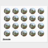 Sticker Rond Ressort US Capitol (Feuille)