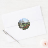 Sticker Rond Ressort US Capitol (Enveloppe)