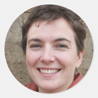 Sticker Rond Reste Aventuré, Mon Ami