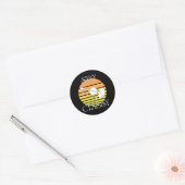 Sticker Rond rester classe (Enveloppe)