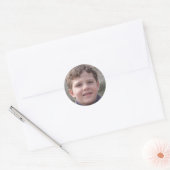 Sticker Rond Rester positif (Enveloppe)