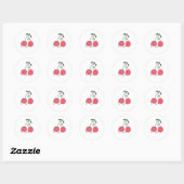 Sticker Rond Restez (Feuille)