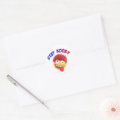 Sticker Rond Restez Kooky (Enveloppe)