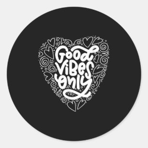 Sticker Rond Restez toujours motivé & Restez inspiré Citati