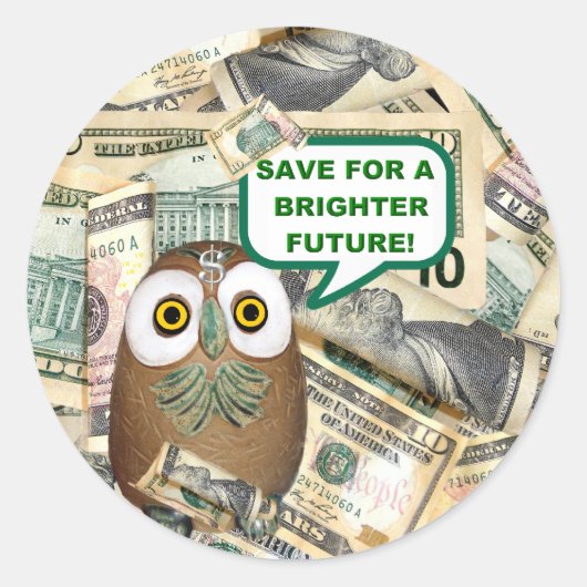 Sticker Rond RETENEZ! ~ Scelleurs/Stickers d'enveloppes (Devant)