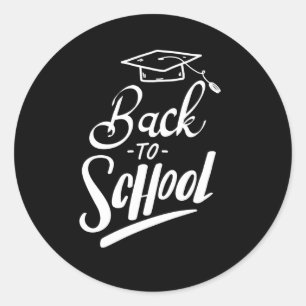 Sticker Rond Retour À L'École 20