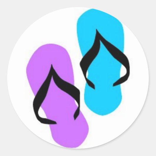 Sticker Rond Retourner les volets (Devant)