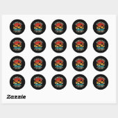 Sticker Rond Retraité 2022 Pas mon problème Plus Retiret (Feuille)