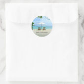 Sticker Rond Retraité - Aaah...Retraite (Sac)