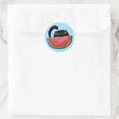 Sticker Rond Retraite d'été (Sac)