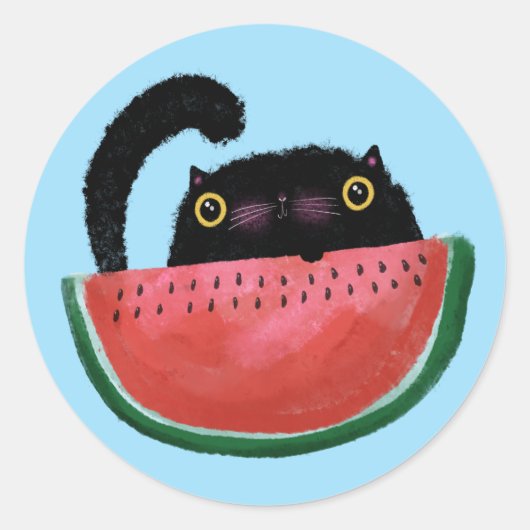Sticker Rond Retraite d'été (Devant)