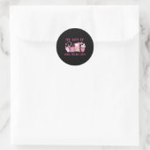 Sticker Rond Rétro 100 Jours De Faire Enseignant Stuff Drôle En (Sac)