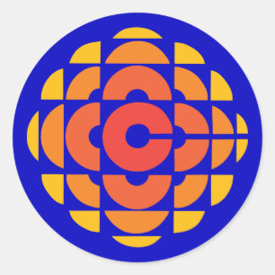 Sticker Rond  Rétro 1974-1986