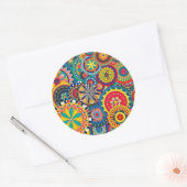 Sticker Rond Retro Funk Fun (Enveloppe)