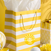 Sticker Rond Retro Sunshine Fête de Mariage Pickleball