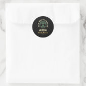 Sticker Rond Retrouvailles Familiales 2025 Conception Correspon (Sac)