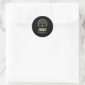 Sticker Rond Reunion familiale 2025 Conception de jumelage - Su (Sac)