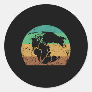 Sticker Rond Réunir Géologue PangeaGéologie