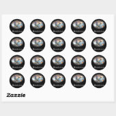 Sticker Rond Révélations (Feuille)