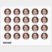 Sticker Rond Rêver, Crois, Réaliser (Feuille)