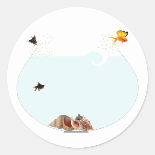 Sticker Rond Rêver de gros joints d'enveloppe (Devant)