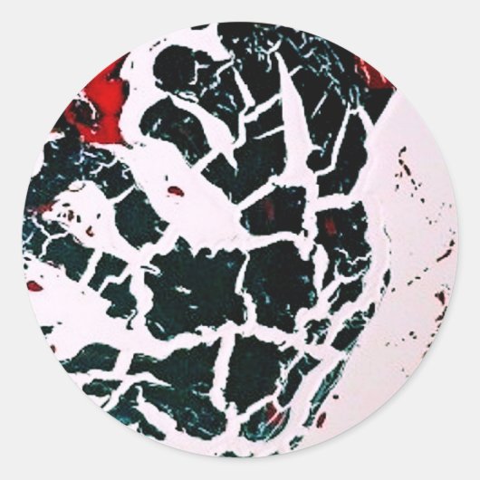 STICKER ROND RÊVES DE LA NATURE (Devant)