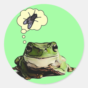 Sticker Rond Rêveur