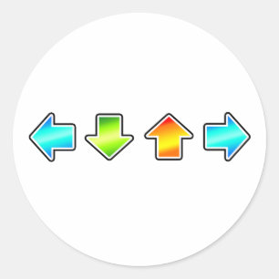 Sticker Rond Révolution de la danse