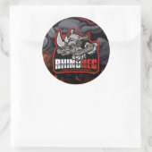Sticker rond RhinoRec (Sac)