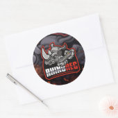 Sticker rond RhinoRec (Enveloppe)